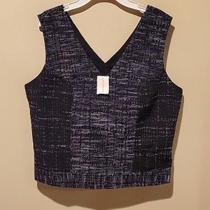 Banana Republic Black and White Women's Top